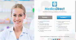 Desktop Screenshot of medicsdirect.com